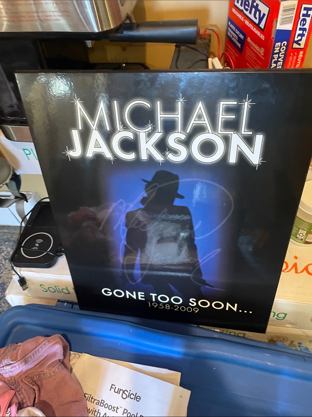 Gone Too Soon Black Poster
